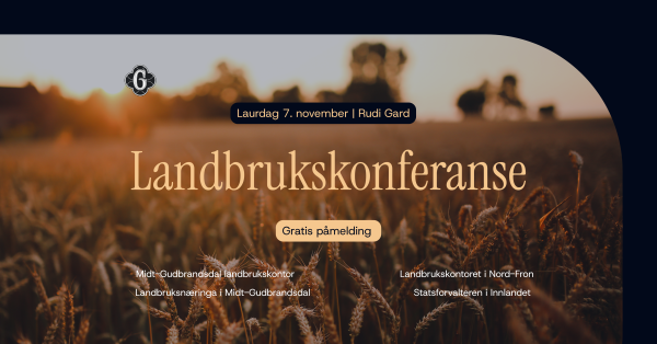 Lenke til artikkel: Landbrukskonferanse 7. november