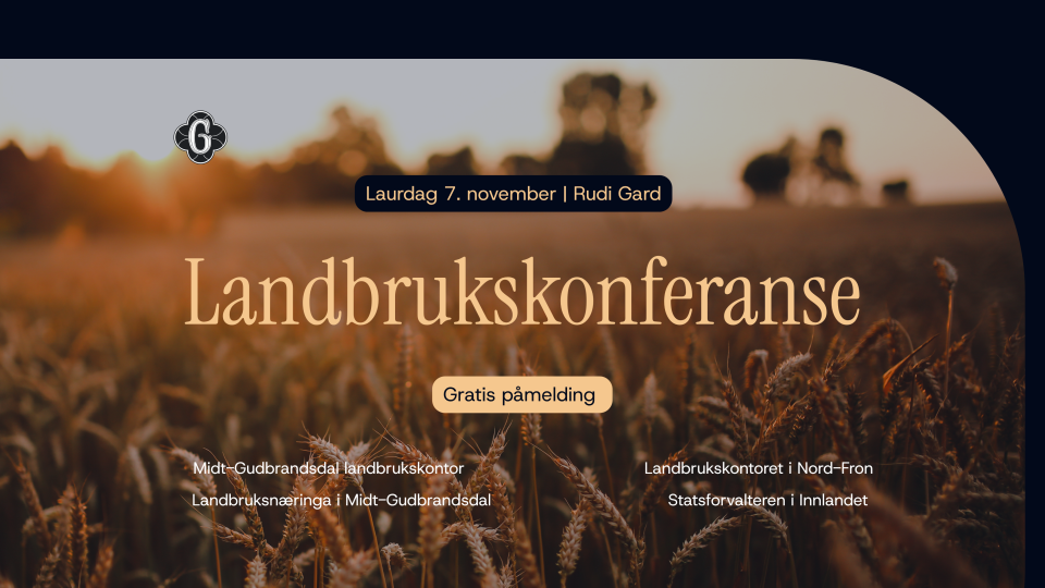 Lenke til artikkel: Landbrukskonferanse 7. november