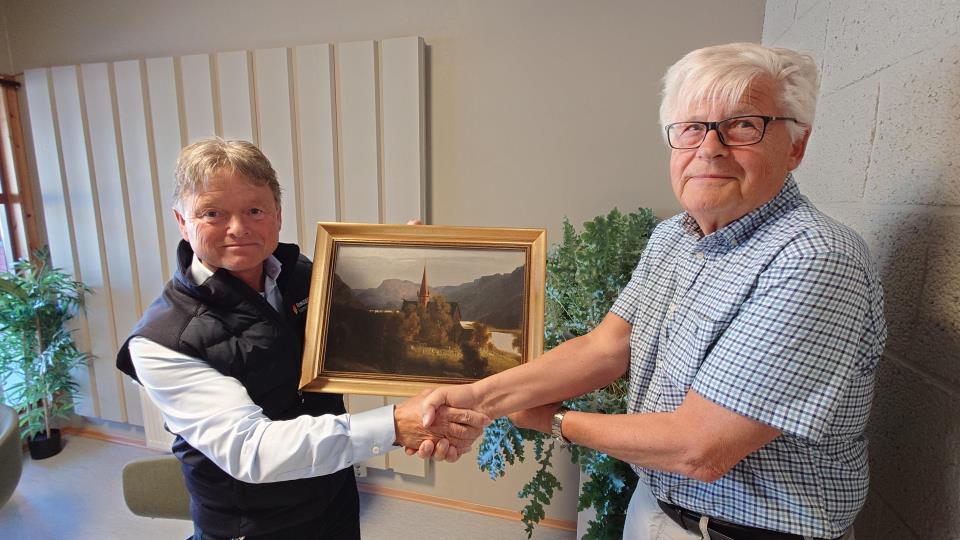 Lenke til artikkel: Donerer kunstverk til Ringebu kommune